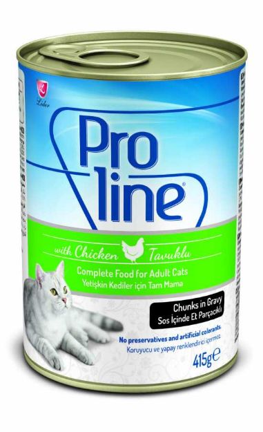 Picture of Prolıne Kedı Konserve Tavuklu Sos Icınde 415 Gr Prk-002