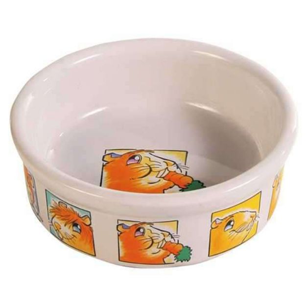 Picture of Trixie Guinea Pig Mama ve Su Kabı Seramik 240 ML/11 Cm