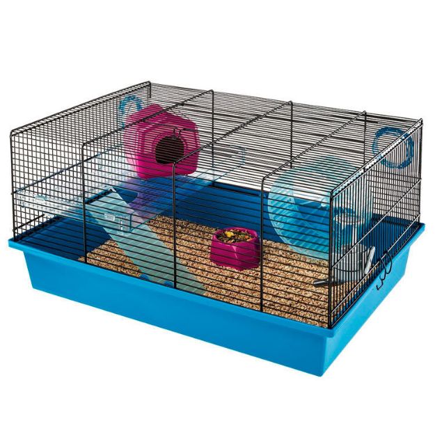 Picture of Ferplast Cage Milos Siyah Orta Boy Kemirgen Kafesi
