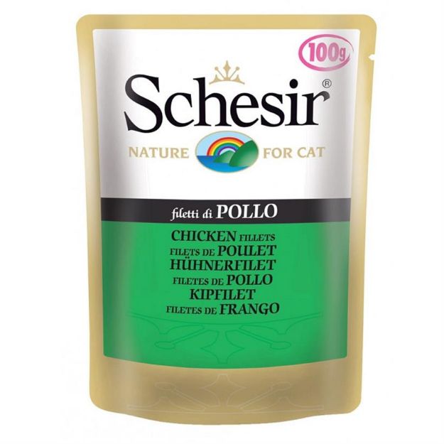 Picture of Schesir Tavuk Filote Kedi Pouch Konserve 100 gr