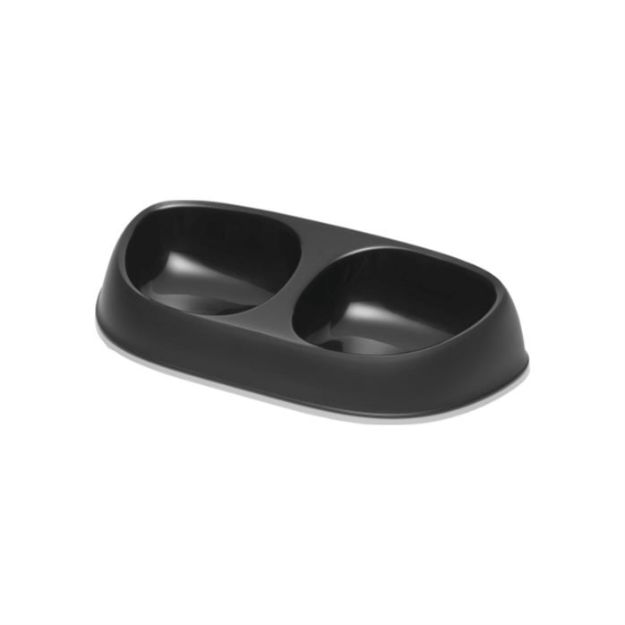 Picture of Moderna Sensibowl İkili Kedi Mama Kabı Siyah 2X200ml