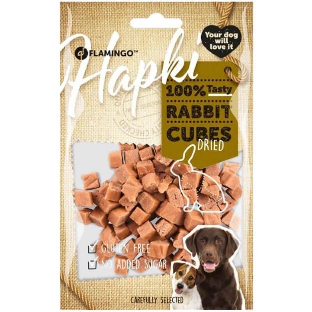 Picture of Flamingo Hapki Rabbit Cubes 85Gr