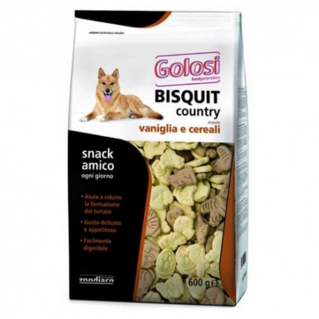 Picture of Golosi Vanilyalı Köpek Bisküvisi 600 Gr
