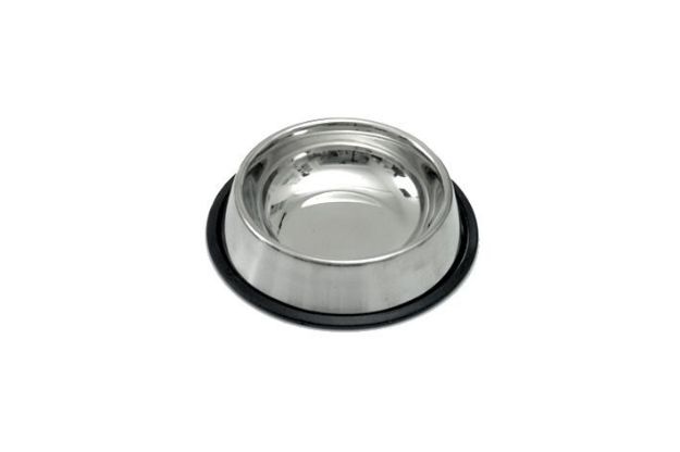 Picture of Flamingo Kaydırmaz Çelik Kedi Mama Kabı 190 Ml