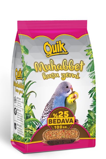 Picture of Quik Muhabbet Kuşu Yemi 500 gr