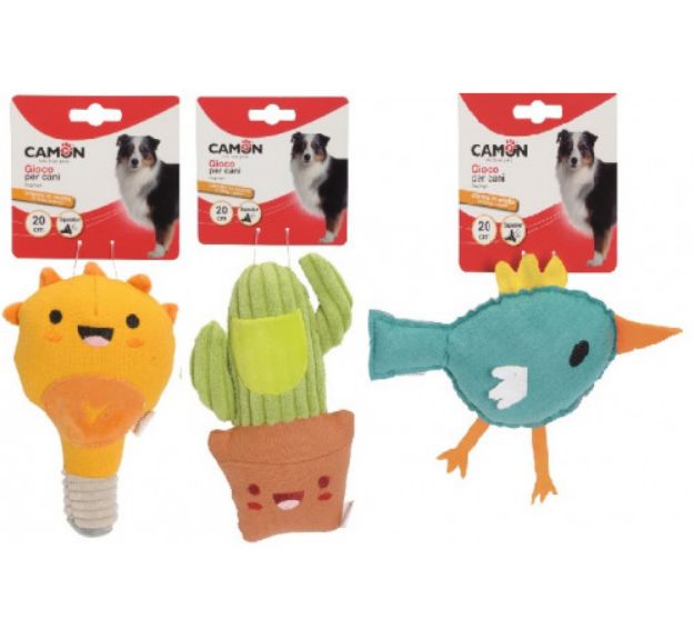 Picture of Camon Kuş Kaktüs Ampul Şeklinde Peluş Oyuncak 20cm 