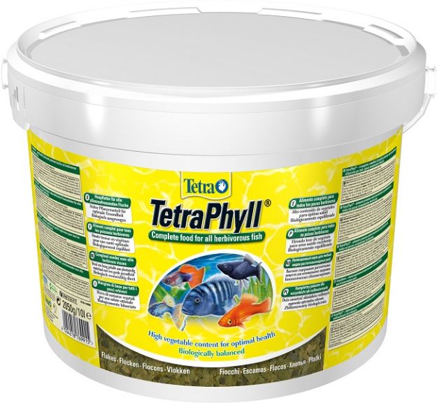 Picture of Tetra Phyll Flakes Pul Balık Yemi 10 lt Kova