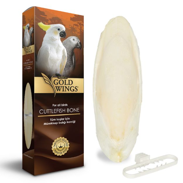 Picture of Gold Wings Premium Mürekkep Balığı Kemiği Gaga Taşı Büyük Boy