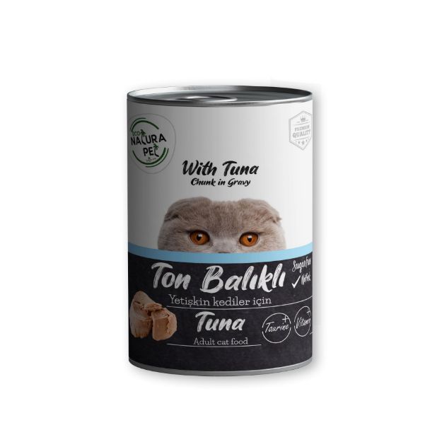 Picture of Eco Natura Pet Ton Balıklı Yetişkin Kedi Konservesi Gravy 400 Gr