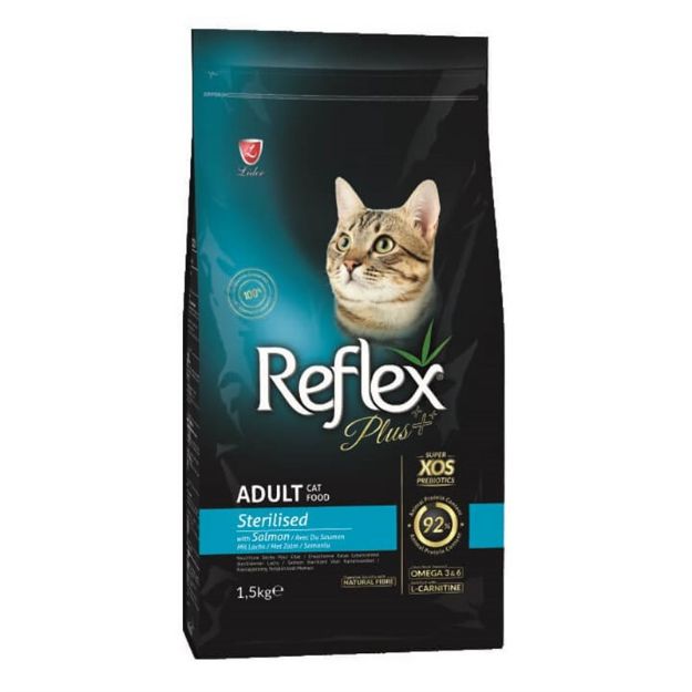 Picture of Reflex Plus Sterilised Kısırlaştırılmış Somonlu Kedi Maması 8 Kg