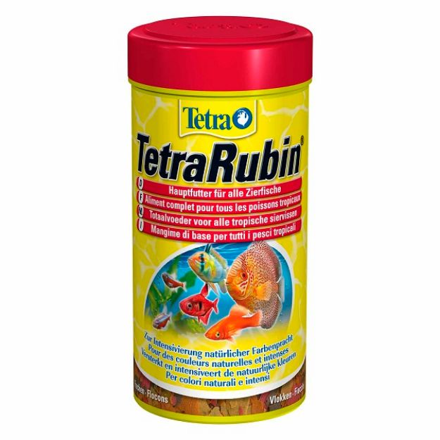 Picture of Tetra Rubin Flakes Renklendirici Pul Balık Yemi 250 ml