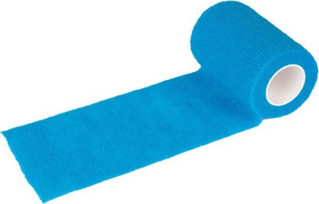 Picture of Show Tech Self-Cling Bandage Blue 4.5 m x 7.5 cm - 65STE680