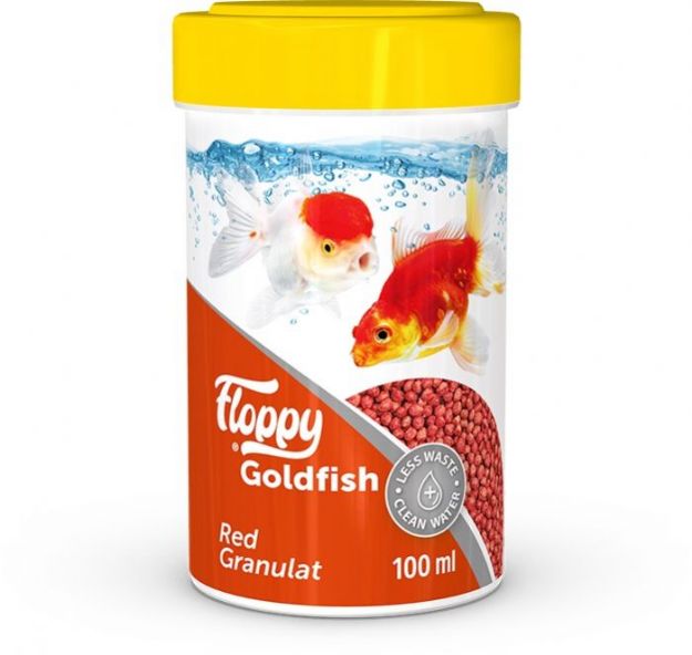 Picture of flp030-floppy goldfısh red granulat 100ml