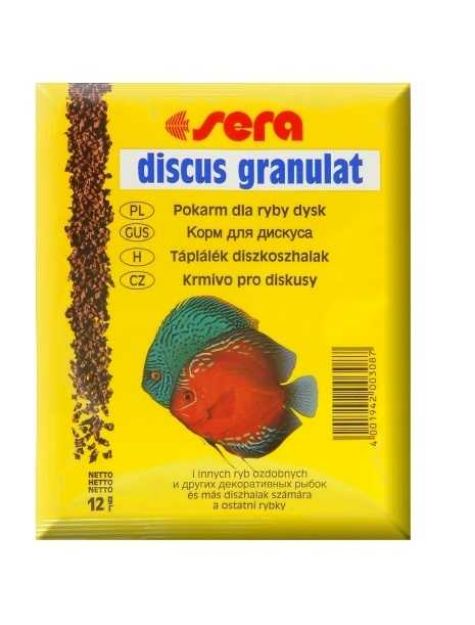 Picture of Sera Discus Granulat 12 Gr Balık Yemi