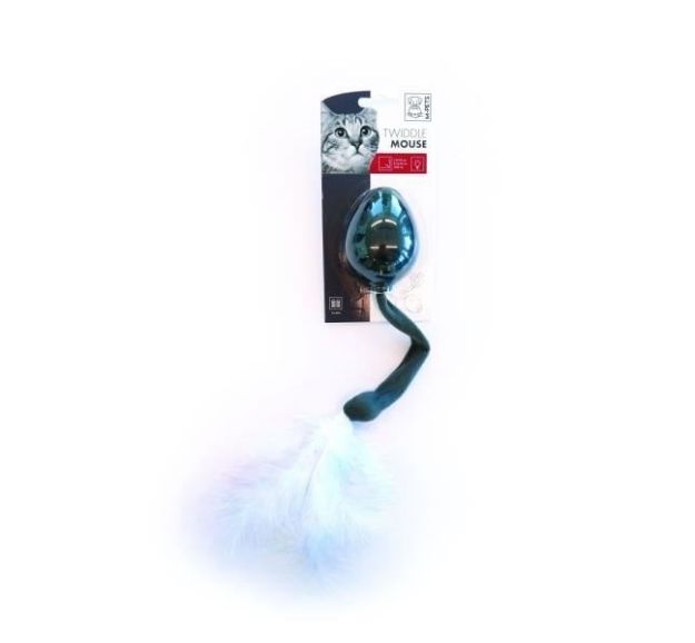 Picture of M-Pets Kedı Oyuncak Hareketlı Fare Grı  Mp-00639