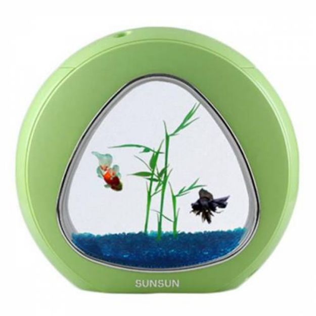 Picture of Sunsun Akvaryum 6 lt 34,5 cm x 31,6 cm x 16,5 cm Yeşil