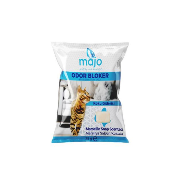 Picture of Majo Marsilya Sabunu Kokulu Kedi Kumu Koku Giderici 25gr