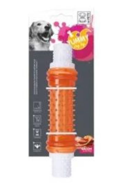 Picture of M-Pets Yummy Cross Et Aromalı Kauçuk Köpek Oyuncağı