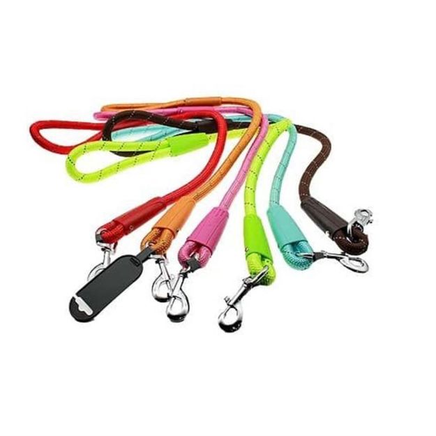Picture of Maxi Life Renkli Fitil Köpek Gezdirme Kayışı 1 Mm 120 Cm