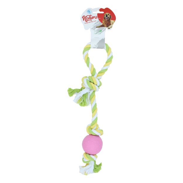 Picture of Natura Plastik Toplu Çekme Köpek Halat Oyuncak 42 Cm