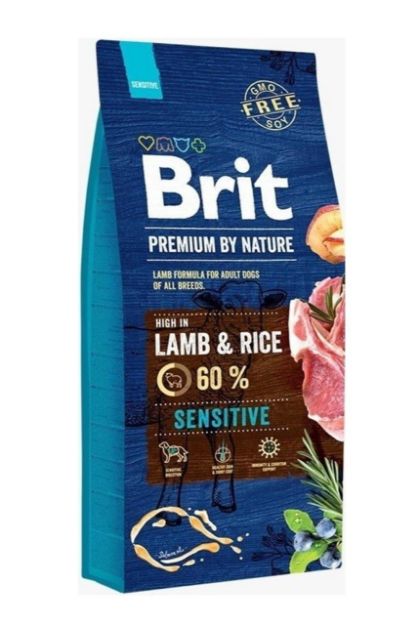 Picture of Brit Premium By Nature Sensitive Kuzu & Pirinçli Yetişkin Köpek Maması 8 Kg