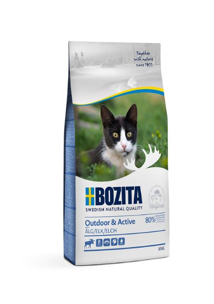 Picture of Bozita Outdoor & Active Elk Geyikli Yetişkin Kedi Maması 10 Kg