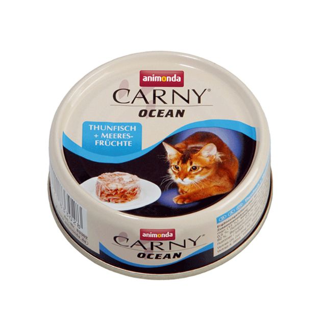 Picture of Animonda Carny Ton Balıklı Deniz Mahsülleri Konserve 80 gr