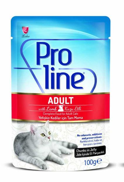Picture of Pro Line Kuzu Etli Yaş Kedi Maması 100 Gr