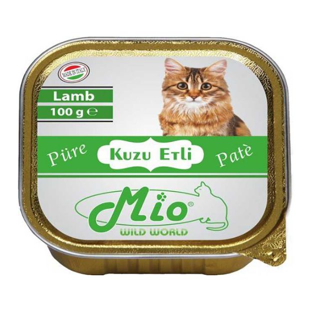 Picture of Mio Kuzu Etli Püre Kedi Konservesi 100 gr
