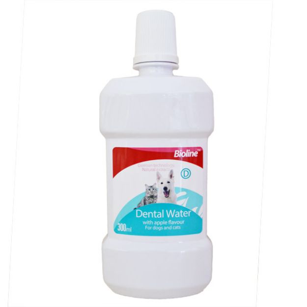 Picture of Bioline Bakteri Engelleyici Kedi Köpek Ağız Bakım Suyu 300 ml