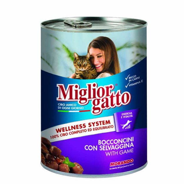 Picture of Miglior Gatto Av Hayvanlı Kedi Konservesi 405GR