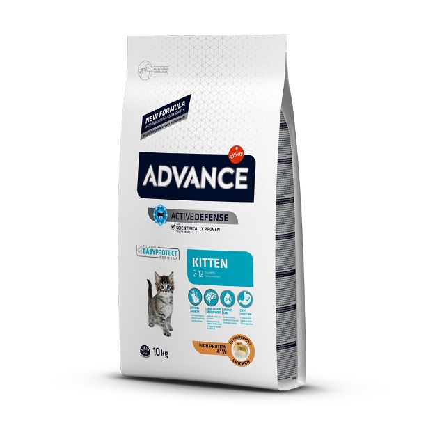Picture of Advance Kitten Tavuklu Yavru Kedi Maması 10 Kg