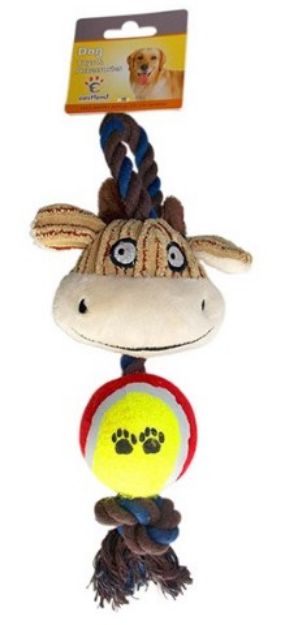 Picture of Eastland İnek Ve Tenis Topu Stres İpi 35 x 12 Cm