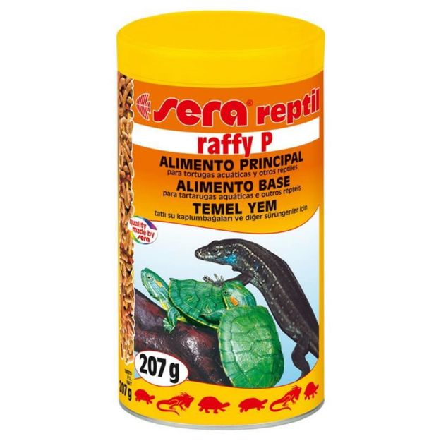 Picture of Sera Raffy P Kaplumbağa, Sürüngen ve Balık Çubuk Yemi 1000 ml