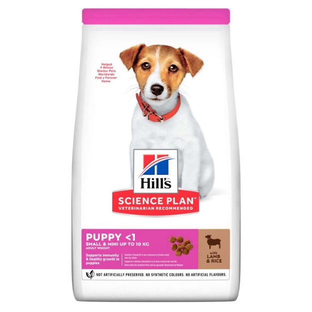 Picture of Hills Mini Irk Kuzulu ve Pirinçli Yavru Köpek Maması 1.5 Kg