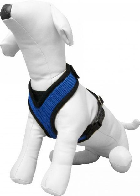 Picture of Ayarlanabilir Boyunluklu Köpek Göğüs Tasması XSmall Mavi