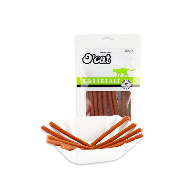 Picture of O Cat Somon Balıklı Çubuk Kedi Ödülü 50 Gr