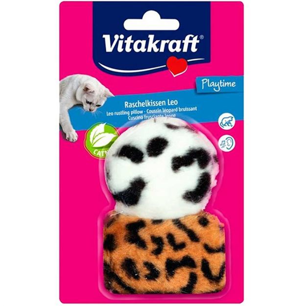 Picture of Vitakraft Kedi Oyuncağı Peluş Yastık 2 adet