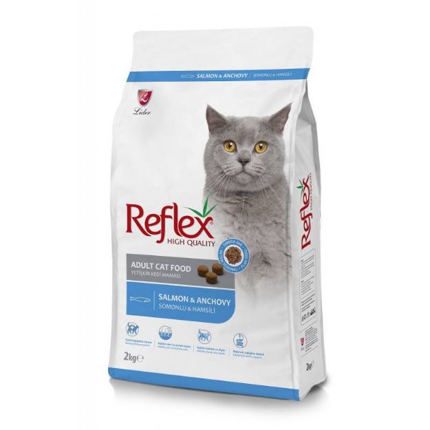 Picture of Reflex Hamsili Somonlu Yetişkin Kedi Maması 2 Kg