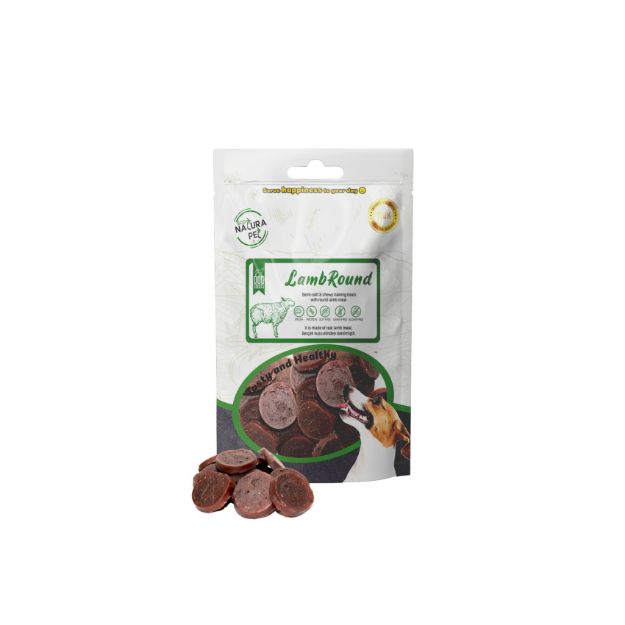 Picture of Eco Natura Pet Lamb Round Yumuşak Kuzu Etli Yuvarlak Köpek Ödülü 100Gr