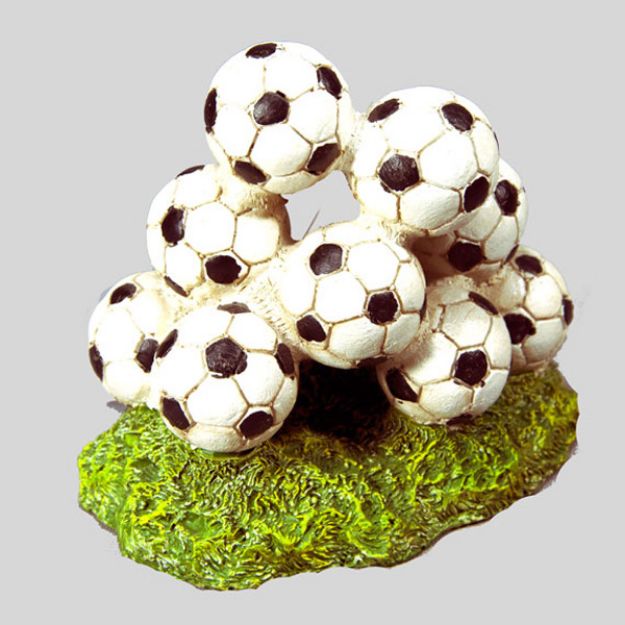 Picture of Chicos Akvaryum Dekoru Futbol Topları 13 x 8,5 x 11,5 Cm