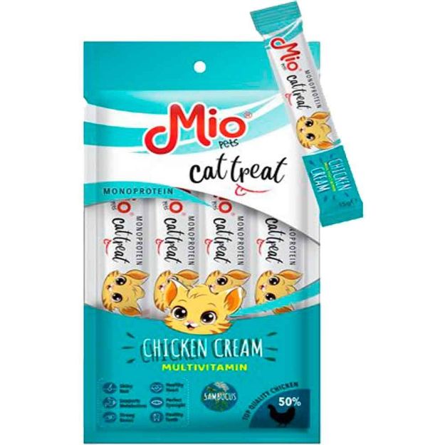 Picture of Mio Kedi Ödül Krema Multivitamin Tavuklu 15 Gr x 4