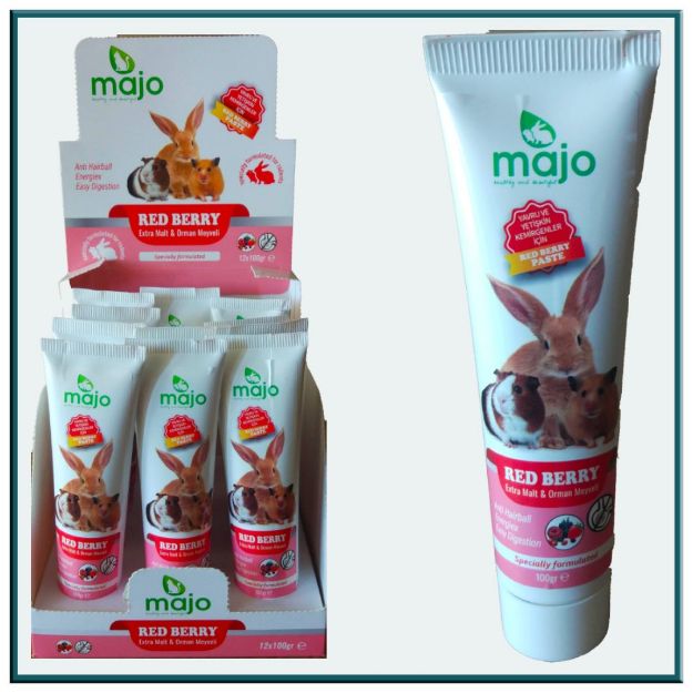 Picture of Majo Kemirgen Malt Red Berry 100gr