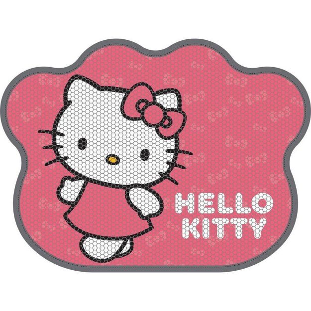 Picture of Hello Kitty Kedi Kumu Paspası Pati Şekilli Pembe