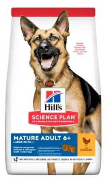 Picture of Hills Science Plan Mature Large Büyük Irk Yaşlı Köpek Maması 14Kg