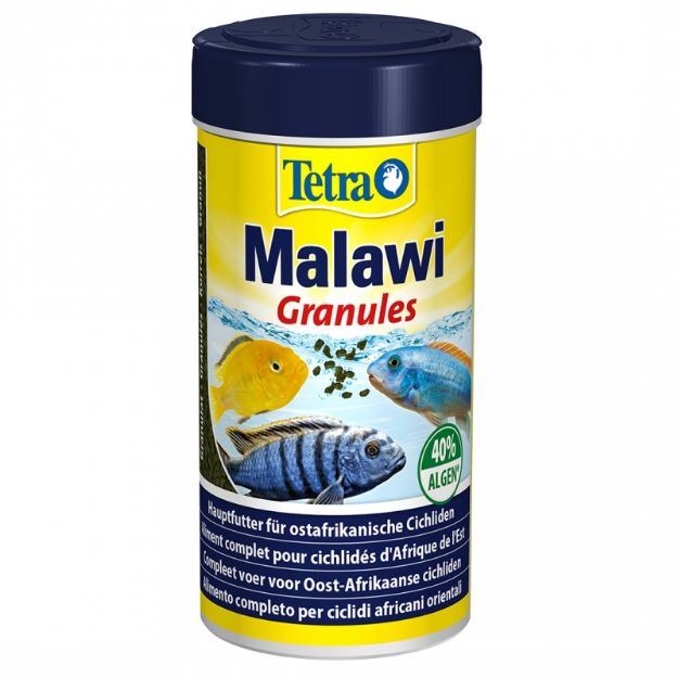 Picture of Tetra Malawi Granules Malawi Gölü Cichlidleri için Granül Balık Yemi 250 ml