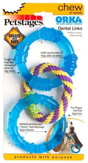 Picture of Petstages Orka Dental Links Çekiştirme Köpek Oyuncağı