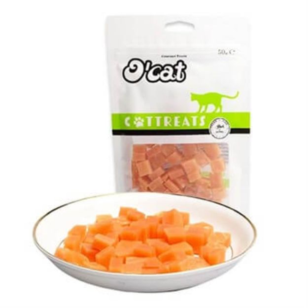 Picture of O Cat Tavuk Eti Parçacıklı Yetişkin Kedi Ödül Maması 50 Gr
