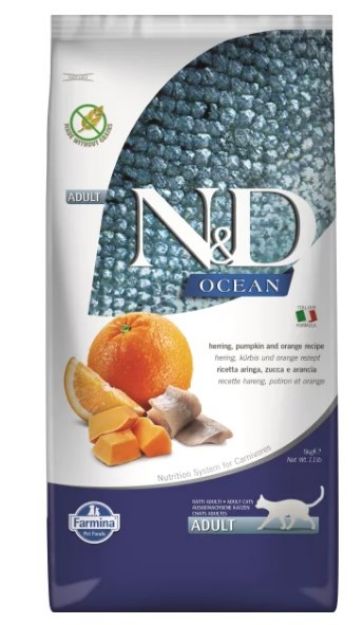 Picture of N&D Ocean Pumpkin Ringa Portakal Adult 5 Kg