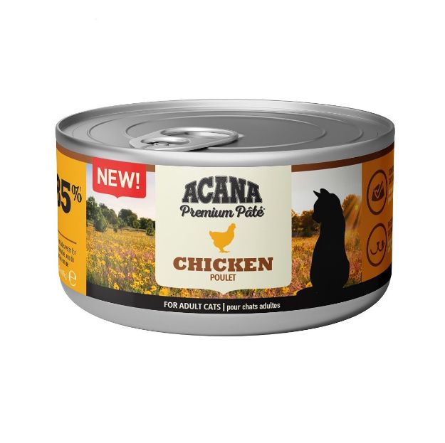 Picture of Acana Premium Pate (Ezme) Tavuk Etli Kedi Konservesi 85 Gr